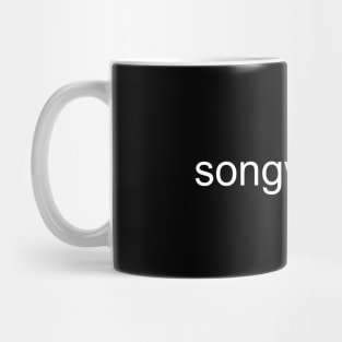 Verified Songwriter (White Text) Mug